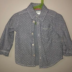CARTER’S Baby boy button Down shirt